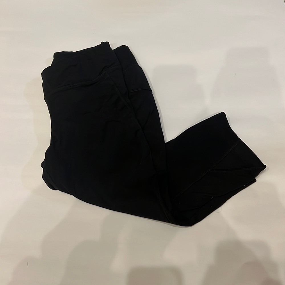 Black Cropped cropped Leggings